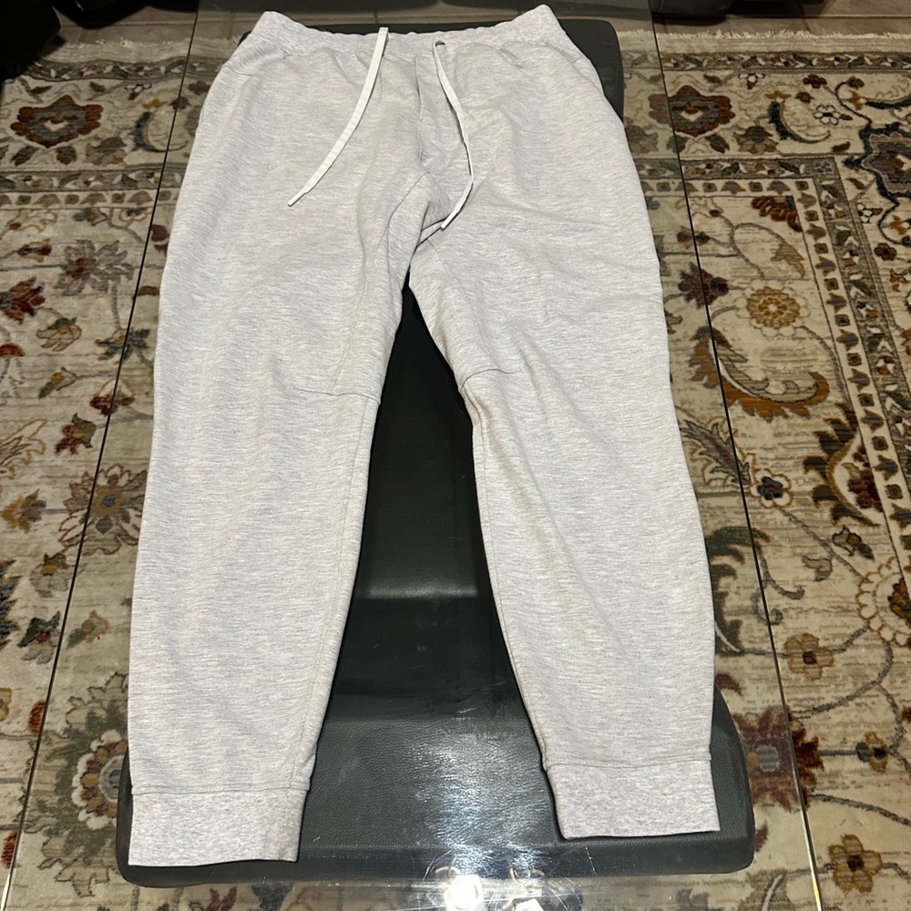 Men’s Lululemon Grey Sweatpants Size L, lightly used